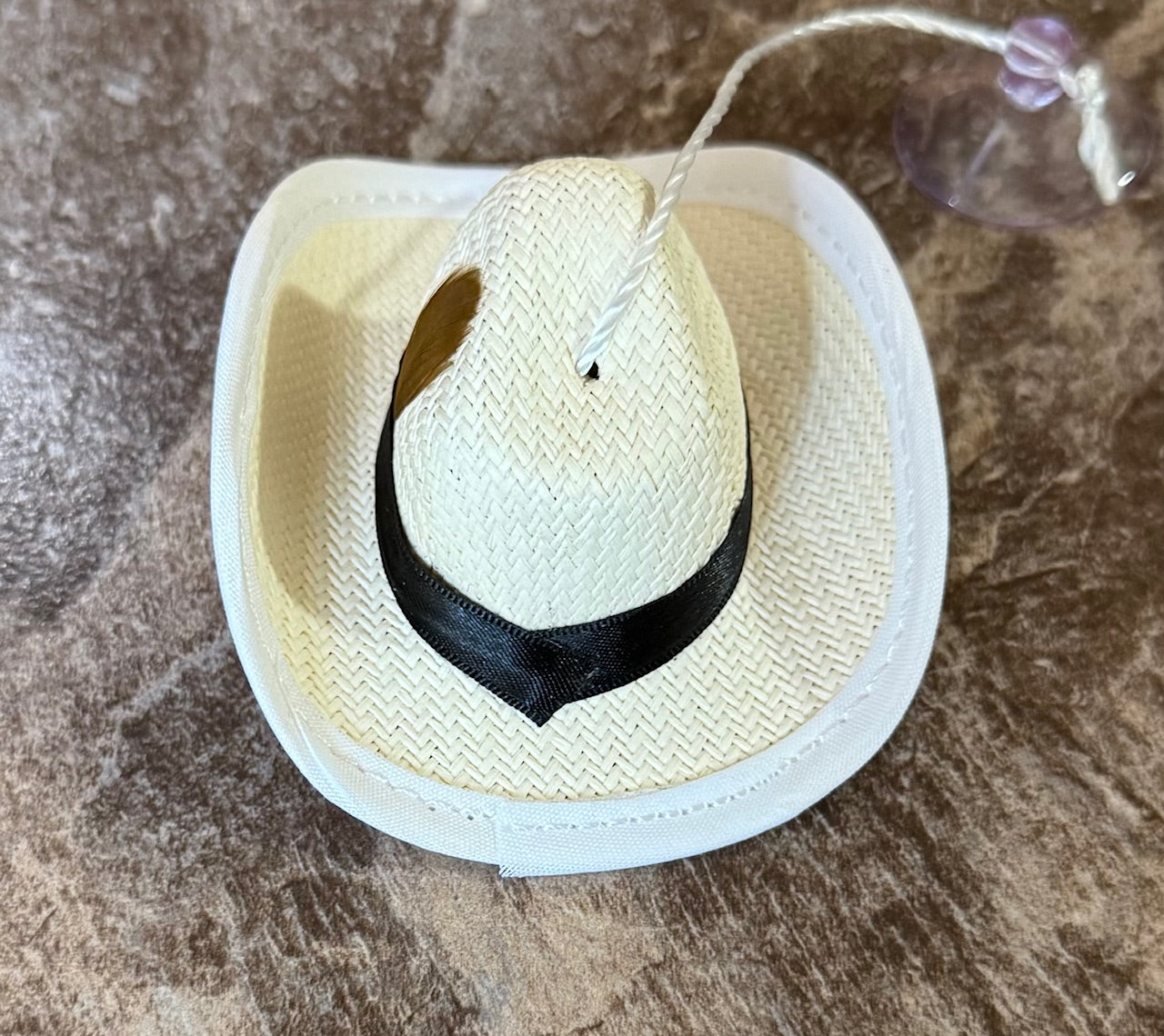 Custom sombreros para carro con pluma